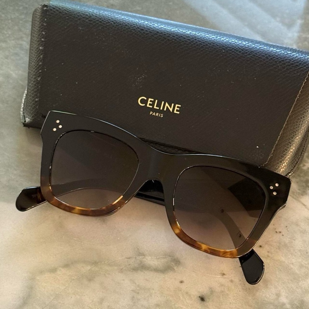 Celine Black and Brown Sunglasses